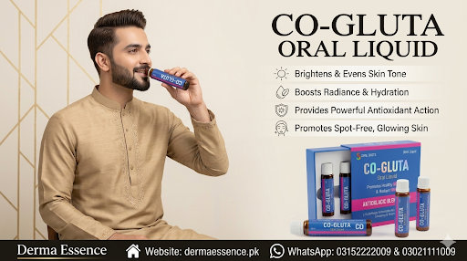 CO-GLUTA Oral Whitening Shots (5 x 30ml Liquid Amps) – Premium L-Glutathione Skin Brightening & Antioxidant Blend