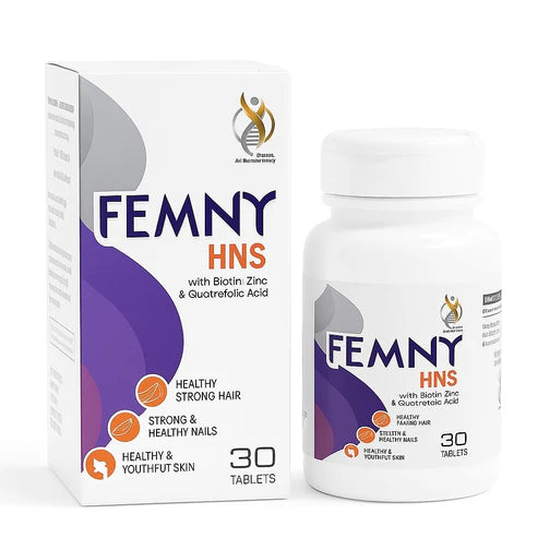 Femny HNS Biotin Tablets – Advanced Hair, Nail & Skin Support (30 Tablets)