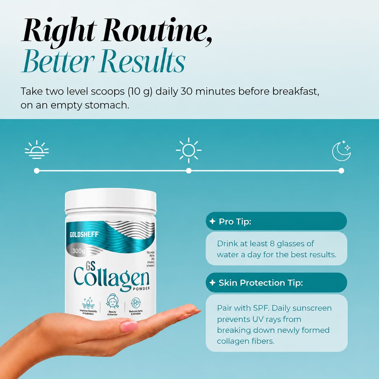 Gs Collagen Powder 300g Jar