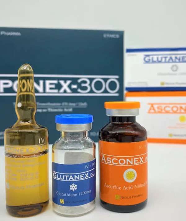 Glutanex 1200mg NEXUS PHARMA Whitening Injections | Korean Formula | 10 Sessions