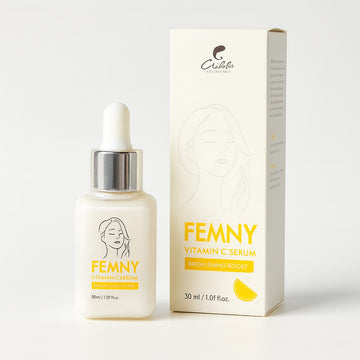 Femny Vitamin C Serum + Soap – Advanced Brightening & Anti-Aging Formula (30ml)