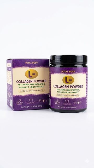 L-Collagen Powder – Advanced Anti-Aging, Skin Hydration & Joint Support (300g)