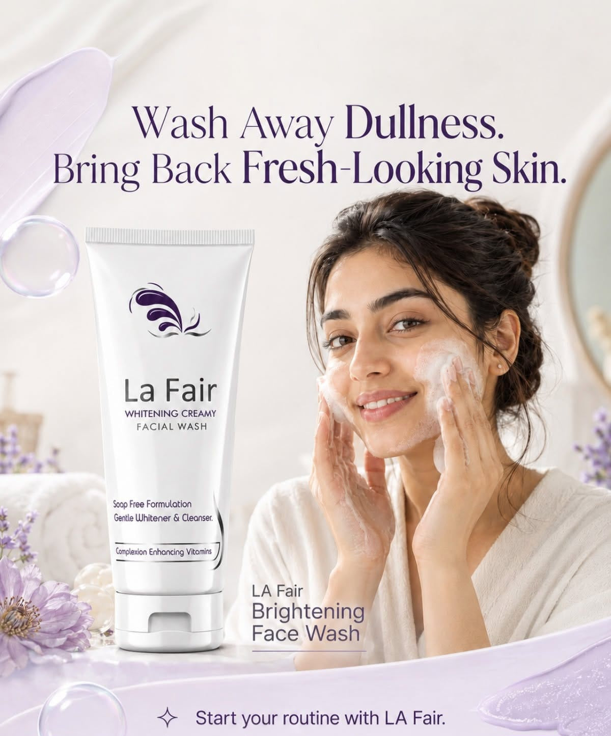 LA Fair Whitening Face Wash