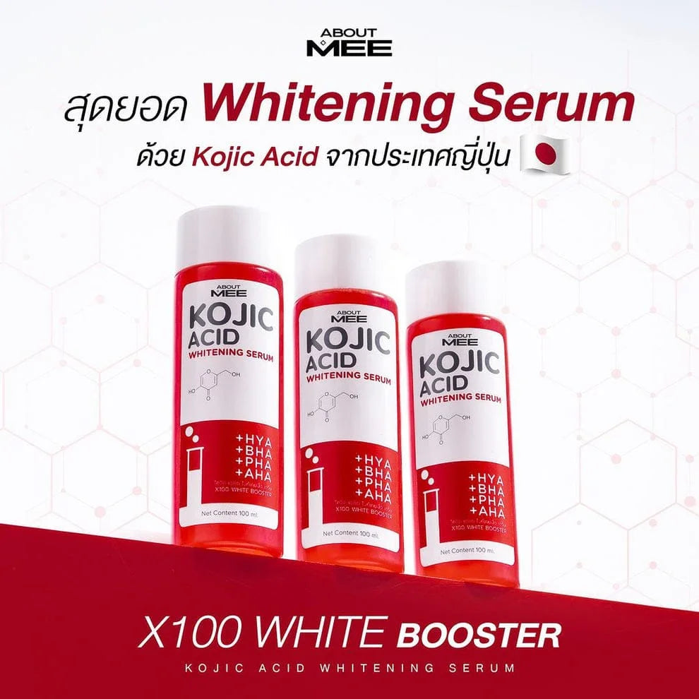 ABOUT MEE KOJIC ACID WHITENING SERUM by MIMI White – 100ml - Derma Essence