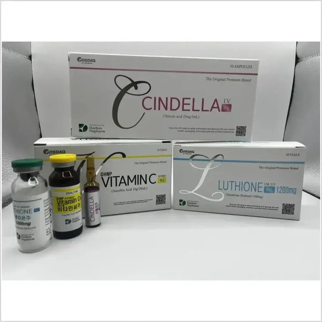 Cindella Korean Skin Whitening Injection - Ascorbic Acid & Vitamin C - Derma Essence