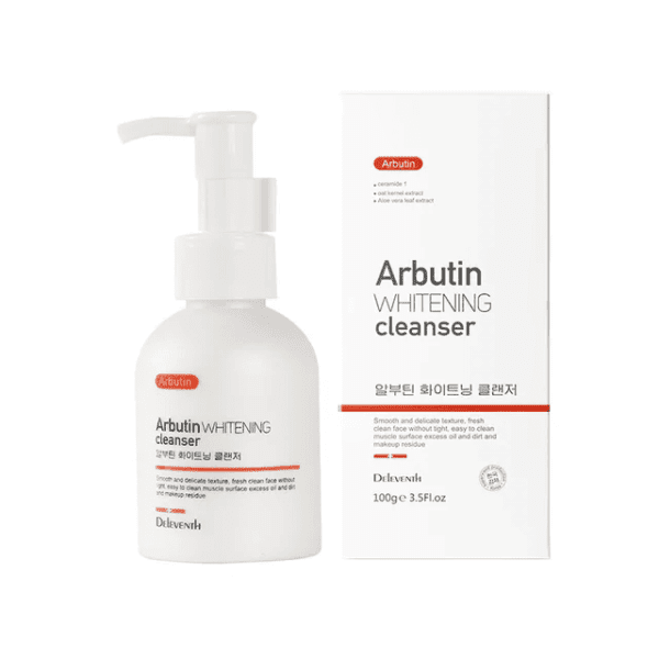 Deleventh Arbutin Facial Cleanser Face Wash – Oil Control – Skin Whitening - Derma Essence