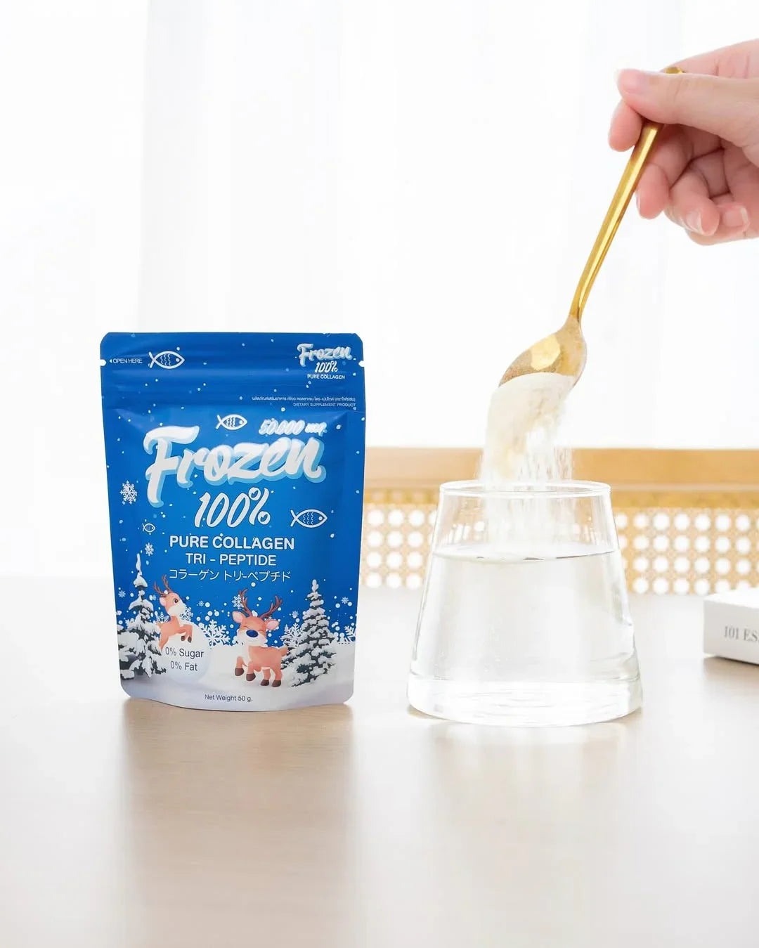 Frozen 100% Pure Collagen Tri - Peptide 50,000 mg - Derma Essence