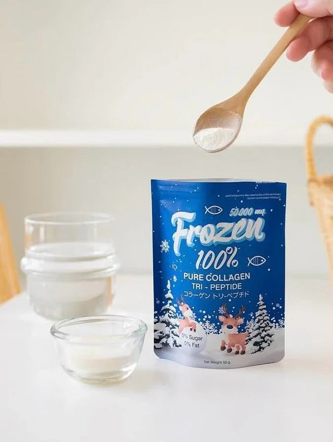 Frozen 100% Pure Collagen Tri - Peptide 50,000 mg - Derma Essence
