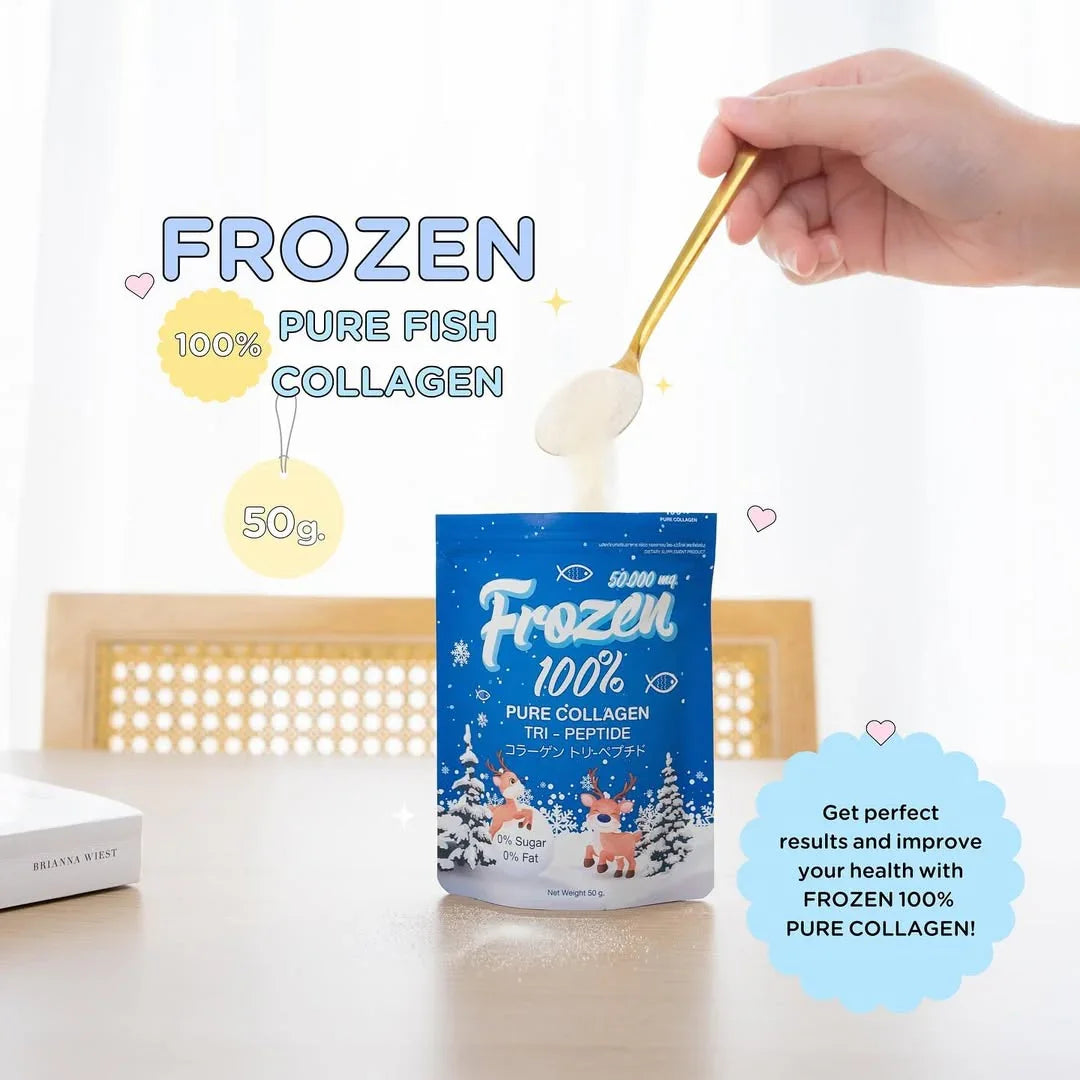 Frozen 100% Pure Collagen Tri - Peptide 50,000 mg - Derma Essence