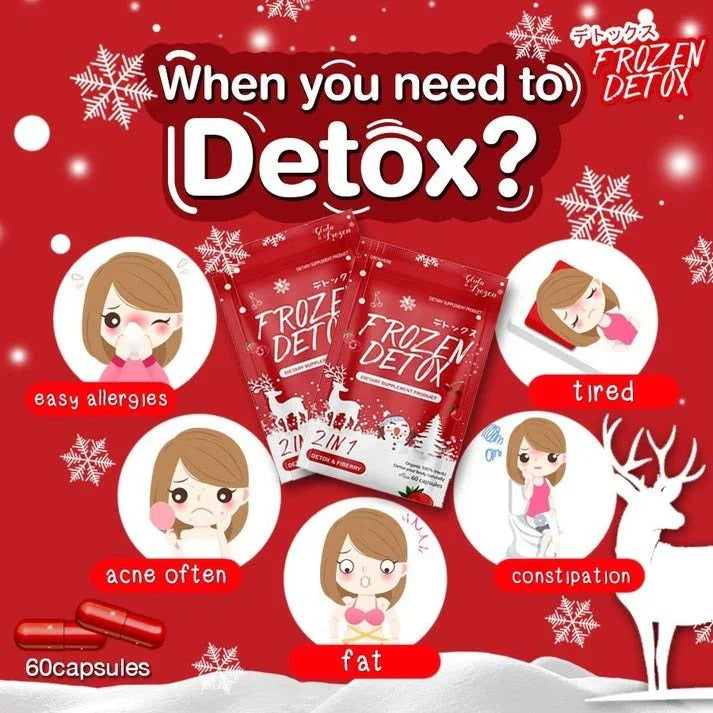 Frozen Detox - Dietary Supplement for Body Detoxification - Derma Essence