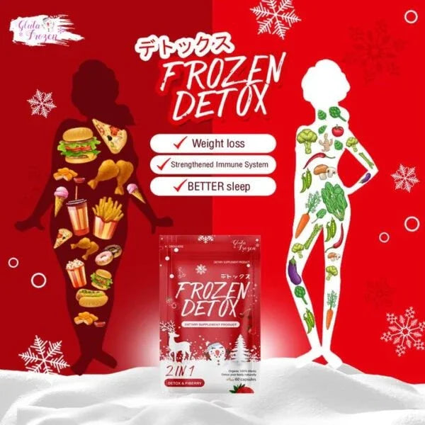 Frozen Detox - Dietary Supplement for Body Detoxification - Derma Essence