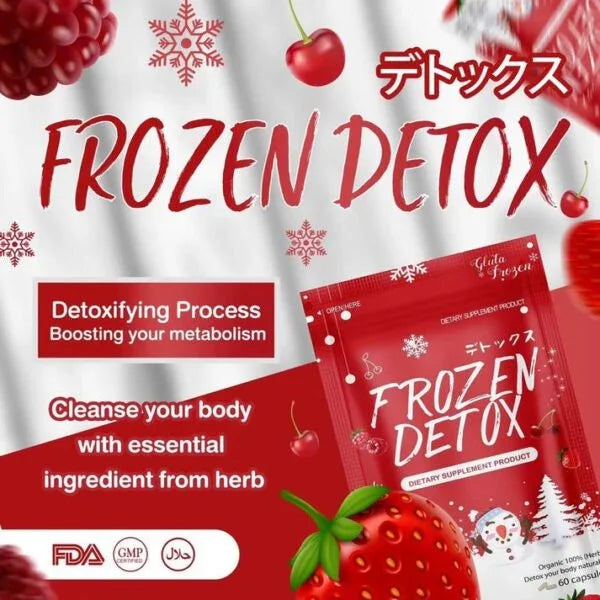 Frozen Detox - Dietary Supplement for Body Detoxification - Derma Essence