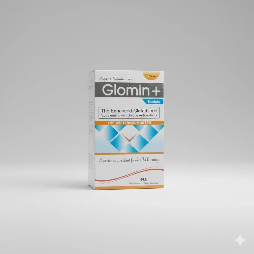 Glomin+ – The Enhanced Glutathione Suppliments with Unique Antiocidants - Derma Essence