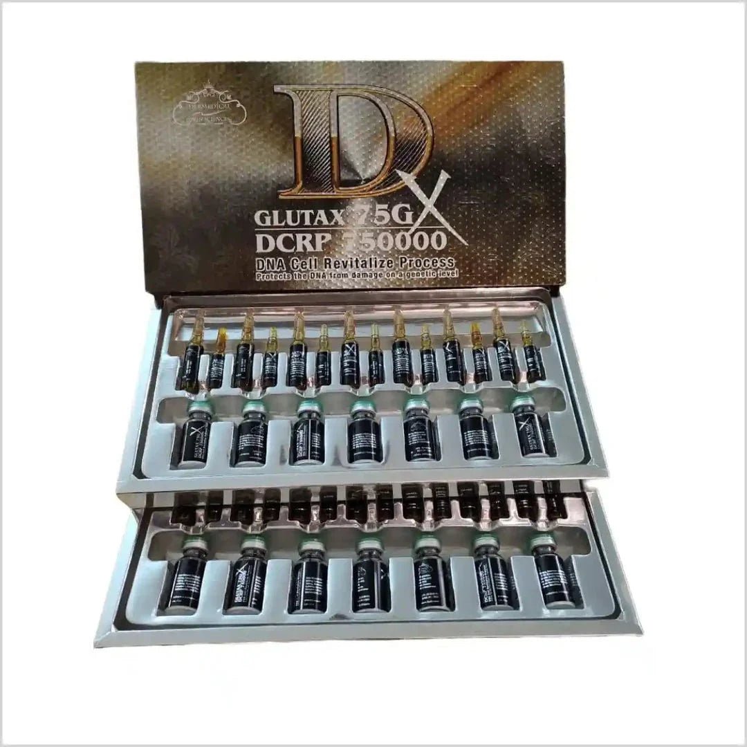 Glutax 75gx Skin Whitening Injection - 14 Sessions Per Box - Derma Essence