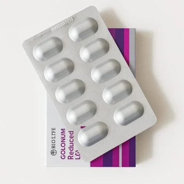 GOLONUM REDUCED L - GLUTATHIONE 500MG – THE WHITENING MASTER (30 Caps) - Derma Essence