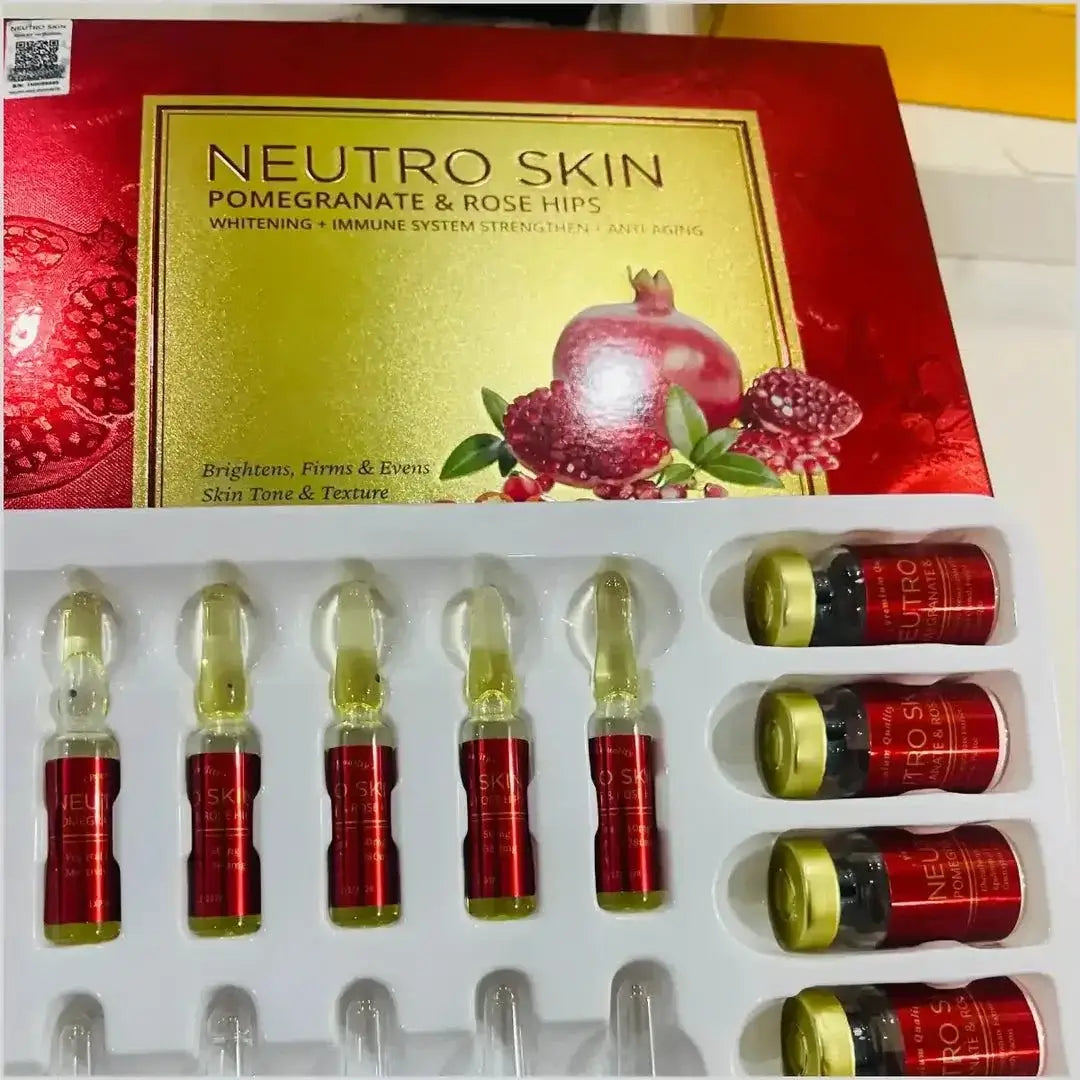 Neutro Skin Pomegranate & Rose Hips Whitening Injections - Derma Essence