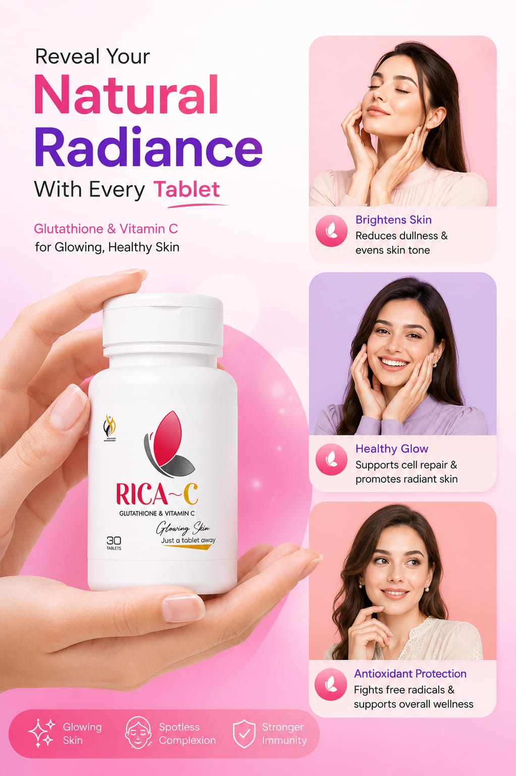 Rica-C Glutathione Tablet