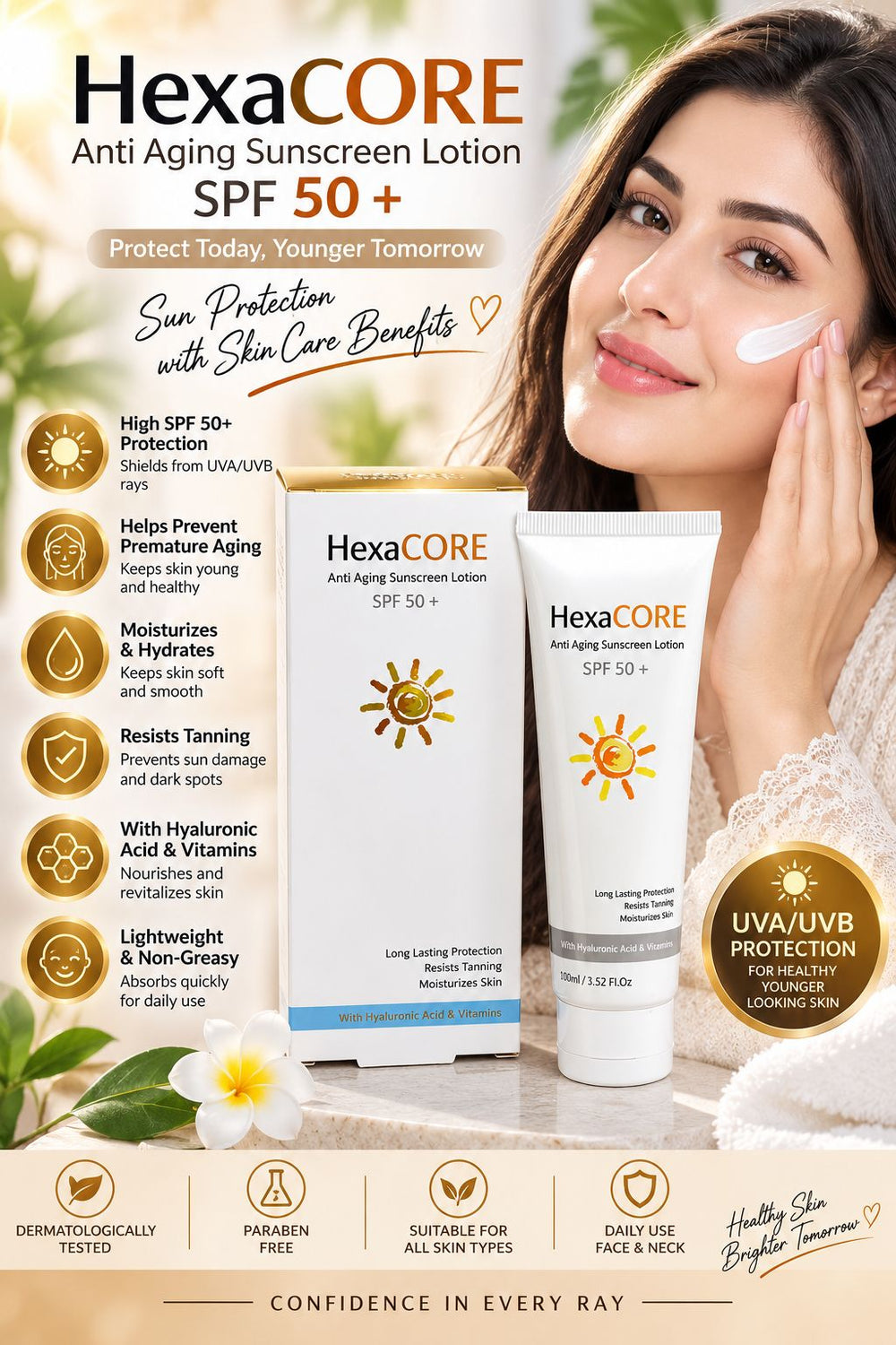 HexaCORE Sunscreen Lotion