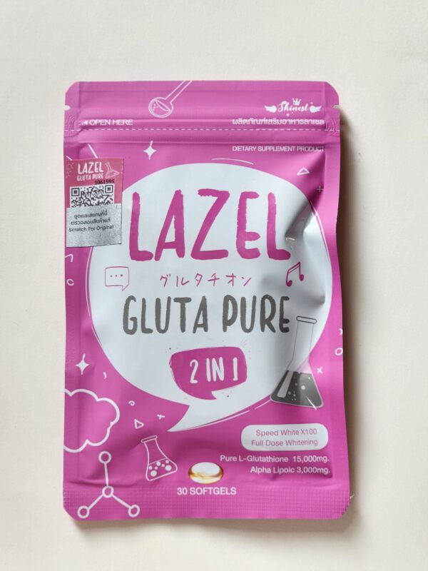 Lazel Gluta Pure 2 in 1 - Made in Thailand