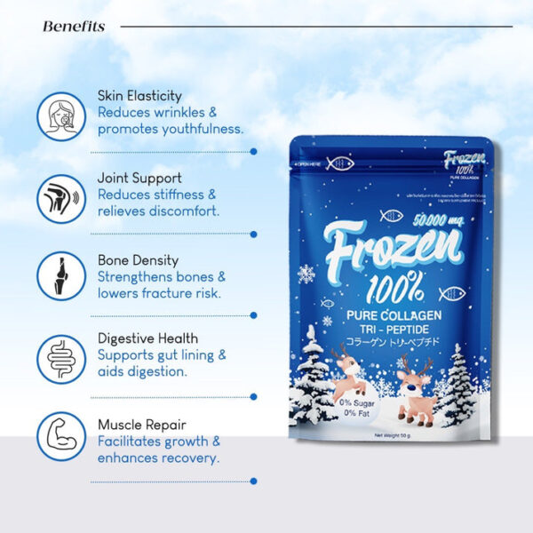 Frozen 100% Pure Collagen Tri - Peptide 50,000 mg - Image 3