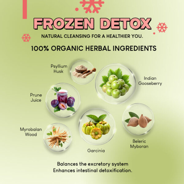 Frozen Detox - Dietary Supplement for Body Detoxification - Image 2