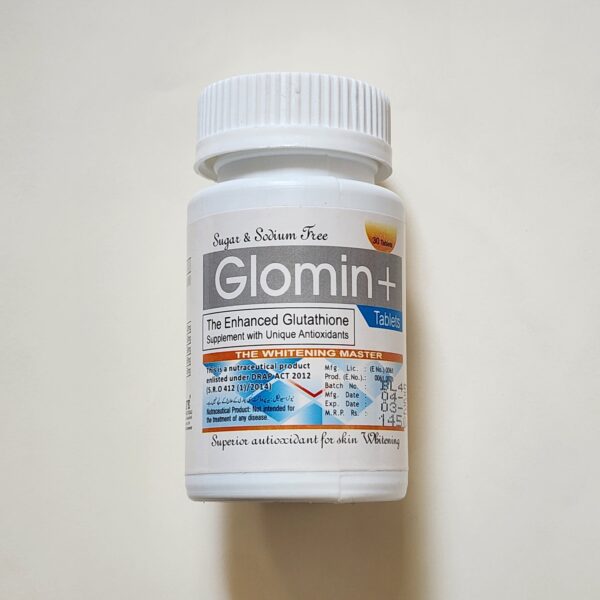 Glomin+ - The Enhanced Glutathione Suppliments with Unique Antiocidants - Image 3