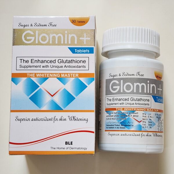 Glomin+ - The Enhanced Glutathione Suppliments with Unique Antiocidants - Image 2