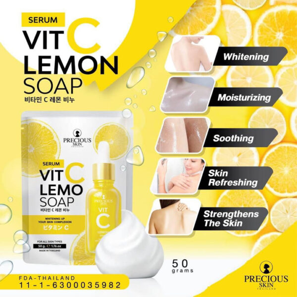 SERUM VITAMIN C Lemon SOAP - Image 2