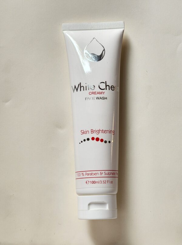 White Chem Skin Whitening Creamy Facewash - Image 2