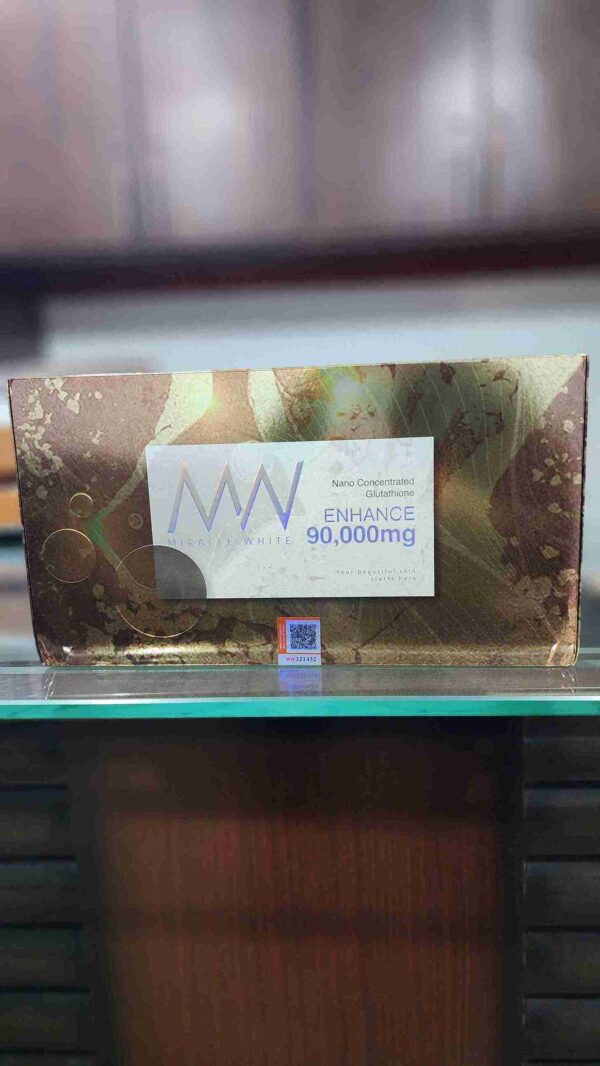 Miracle White Glutathione Injection 90000mg | 6 Sessions Complete - Image 2