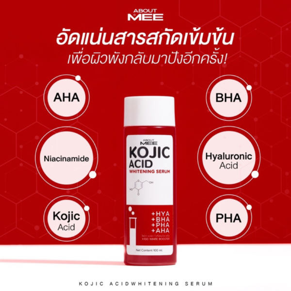ABOUT MEE KOJIC ACID WHITENING SERUM by MIMI White - 100ml - Image 4