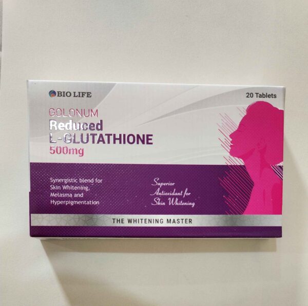 GOLONUM REDUCED L-GLUTATHIONE 500MG - THE WHITENING MASTER - Image 2
